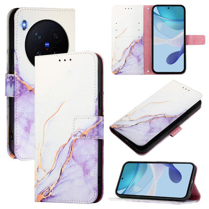 PT003 Marble Pattern Flip Leather Phone Case, For vivo X300 Ultra, For vivo X300 Pro, For vivo X300, For vivo Y31 5G Global