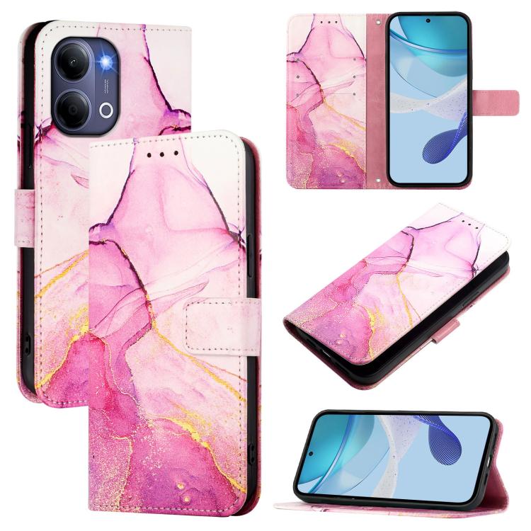 PT003 Marble Pattern Flip Leather Phone Case, For vivo X300 FE 5G Russia / Zeiss, For vivo X300s, For vivo Y21 5G 2026 / Y05 4G, For vivo V70 FE 5G