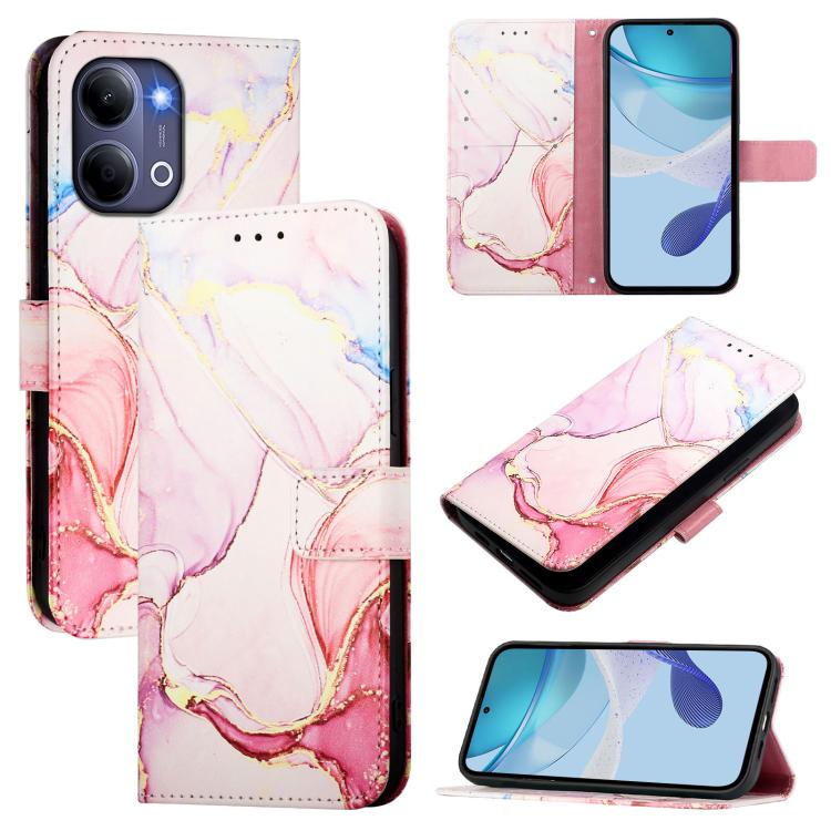 PT003 Marble Pattern Flip Leather Phone Case, For vivo X300 FE 5G Russia / Zeiss, For vivo X300s, For vivo Y21 5G 2026 / Y05 4G, For vivo V70 FE 5G