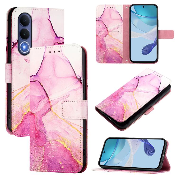 PT003 Marble Pattern Flip Leather Phone Case, For vivo X300 FE 5G Russia / Zeiss, For vivo X300s, For vivo Y21 5G 2026 / Y05 4G, For vivo V70 FE 5G