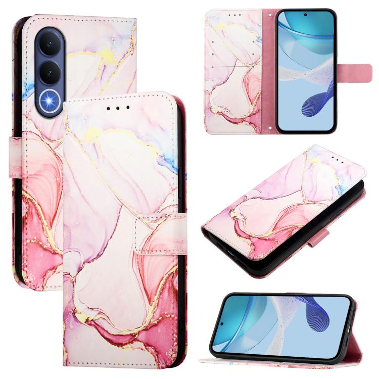 PT003 Marble Pattern Flip Leather Phone Case, For vivo X300 FE 5G Russia / Zeiss, For vivo X300s, For vivo Y21 5G 2026 / Y05 4G, For vivo V70 FE 5G