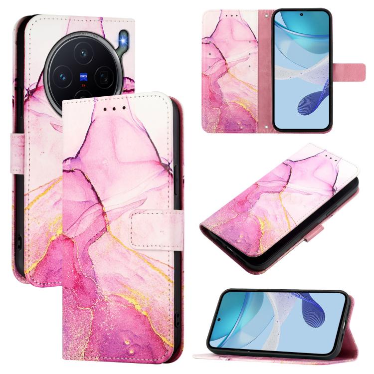 PT003 Marble Pattern Flip Leather Phone Case, For vivo X300 FE 5G Russia / Zeiss, For vivo X300s, For vivo Y21 5G 2026 / Y05 4G, For vivo V70 FE 5G