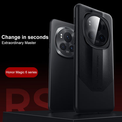 SULADA Splicing Plain Leather PC Shockproof Phone Case, For Honor Magic6 Pro, For Honor Magic6 engsul6143 Honor Honor Cases Mobile Accessories SULADA - SULADA - Mobile Lens - Mobile Camera Lens - Cellphone Accessories - Phone Lens - Smartphone Lens