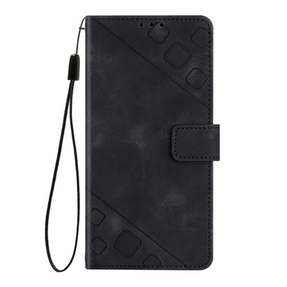 Skin Feel Embossed Leather Phone Case, For vivo Y28 4G, For vivo X100s 5G, For vivo Y38 5G, For vivo V30e 5G Global