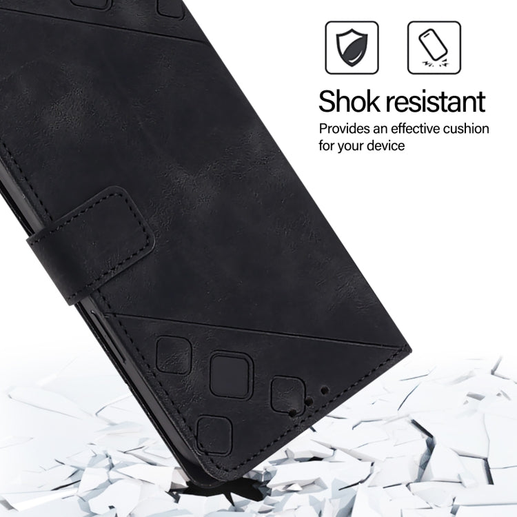 Skin Feel Embossed Leather Phone Case, For vivo Y28 4G, For vivo X100s 5G, For vivo Y38 5G, For vivo V30e 5G Global