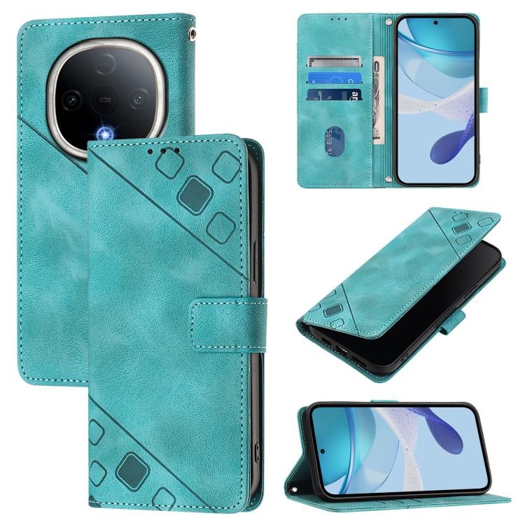 Skin Feel Embossed Leather Phone Case, For vivo S20 Pro 5G, For vivo Y300 5G, For vivo S19 Pro, For vivo S19