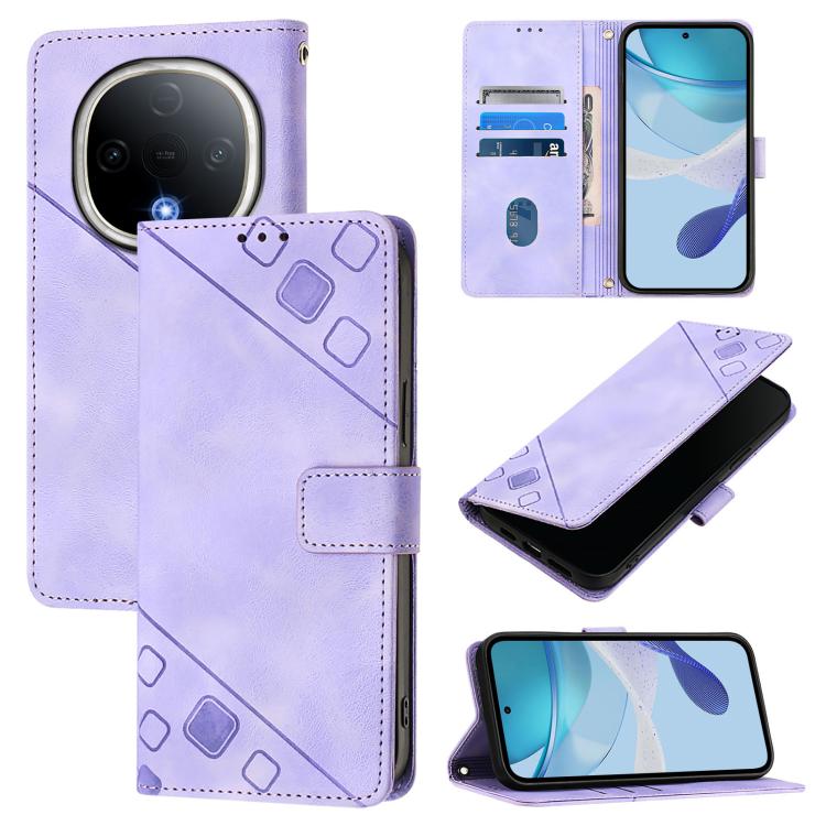 Skin Feel Embossed Leather Phone Case, For vivo S20 Pro 5G, For vivo Y300 5G, For vivo S19 Pro, For vivo S19