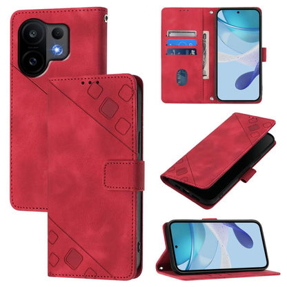 Skin Feel Embossed Leather Phone Case, For vivo S30 Pro mini, For vivo S30, For vivo Y39 5G Global, For vivo V50 Lite 5G