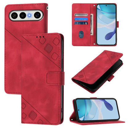 Skin Feel Embossed Leather Phone Case, For vivo X300 FE 5G Russia / 5G Zeiss, For vivo X300s 5G, For vivo V70 FE 5G, For vivo Y21 5G 2026 Global / Y05 4G
