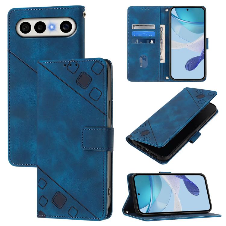 Skin Feel Embossed Leather Phone Case, For vivo X300 FE 5G Russia / 5G Zeiss, For vivo X300s 5G, For vivo V70 FE 5G, For vivo Y21 5G 2026 Global / Y05 4G
