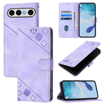 Skin Feel Embossed Leather Phone Case, For vivo X300 FE 5G Russia / 5G Zeiss, For vivo X300s 5G, For vivo V70 FE 5G, For vivo Y21 5G 2026 Global / Y05 4G
