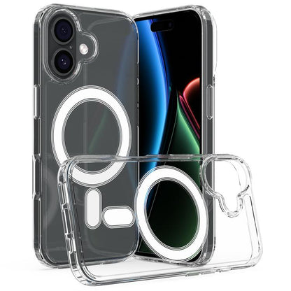 MagSafe Clear Acrylic PC Hybrid TPU Phone Case, For iPhone 17 Pro Max, For iPhone 17 Pro, For iPhone 17, For iPhone 17 Air, For iPhone 16 Pro Max, For iPhone 16 Pro, For iPhone 16 Plus, For iPhone 16 Apple Accessories engmag4599 More iPhone Cases - APEXEL INDIA - Mobile Lens - Mobile Camera Lens - Cellphone Accessories - Phone Lens - Smartphone Lens