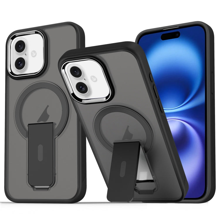 Acrylic Hybrid TPU MagSafe Holder Phone Case, For iPhone 16 Pro Max, For iPhone 16 Pro, For iPhone 16 Plus, For iPhone 16 Apple Accessories engacr4607 iPhone 16 Pro Max - APEXEL INDIA - Mobile Lens - Mobile Camera Lens - Cellphone Accessories - Phone Lens - Smartphone Lens