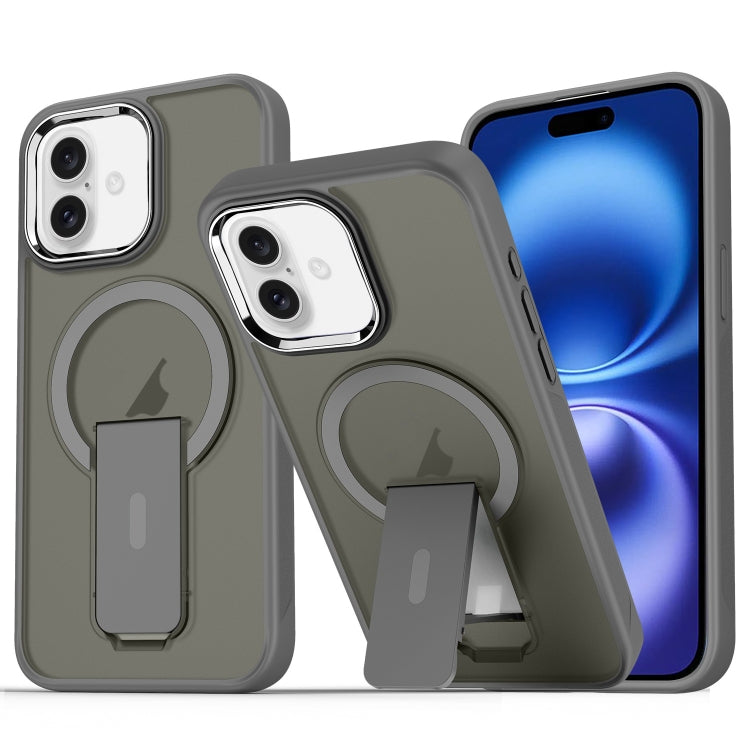 Acrylic Hybrid TPU MagSafe Holder Phone Case, For iPhone 16 Pro Max, For iPhone 16 Pro, For iPhone 16 Plus, For iPhone 16 Apple Accessories engacr4607 iPhone 16 Pro Max - APEXEL INDIA - Mobile Lens - Mobile Camera Lens - Cellphone Accessories - Phone Lens - Smartphone Lens