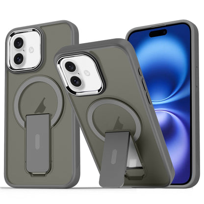 Acrylic Hybrid TPU MagSafe Holder Phone Case, For iPhone 16 Pro Max, For iPhone 16 Pro, For iPhone 16 Plus, For iPhone 16 Apple Accessories engacr4607 iPhone 16 Pro Max - APEXEL INDIA - Mobile Lens - Mobile Camera Lens - Cellphone Accessories - Phone Lens - Smartphone Lens