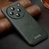 SULADA Shockproof TPU + Handmade Leather Phone Case, For vivo X200, For vivo X200 Pro, For vivo X100s Pro / X100 Pro, For vivo X100s OnePlus & OPPO Accessories - SULADA - Mobile Lens - Mobile Camera Lens - Cellphone Accessories - Phone Lens - Smartphone Lens