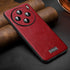 SULADA Shockproof TPU + Handmade Leather Phone Case, For vivo X200, For vivo X200 Pro, For vivo X100s Pro / X100 Pro, For vivo X100s OnePlus & OPPO Accessories - SULADA - Mobile Lens - Mobile Camera Lens - Cellphone Accessories - Phone Lens - Smartphone Lens