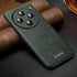 SULADA Shockproof TPU + Handmade Leather Phone Case, For vivo X200, For vivo X200 Pro, For vivo X100s Pro / X100 Pro, For vivo X100s OnePlus & OPPO Accessories - SULADA - Mobile Lens - Mobile Camera Lens - Cellphone Accessories - Phone Lens - Smartphone Lens