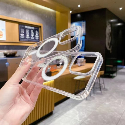 Large Hole Camera MagSafe Magnetic Clear Acrylic TPU Case, For iPhone 17 Pro Max, For iPhone 17 Pro, For iPhone 17, For iPhone 17 Air, For iPhone 16 Pro Max, For iPhone 16 Pro, For iPhone 16 Plus, For iPhone 16 Apple Accessories englar4631 More iPhone Cases - APEXEL INDIA - Mobile Lens - Mobile Camera Lens - Cellphone Accessories - Phone Lens - Smartphone Lens