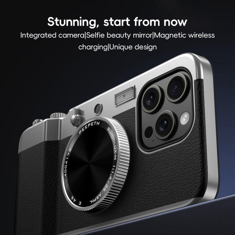 3D Retro Bluetooth Camera Magsafe Mirror Phone Case, For iPhone 14 Pro, For iPhone 14 Pro Max Apple Accessories eng3d-4647 iPhone 14 Pro - APEXEL INDIA - Mobile Lens - Mobile Camera Lens - Cellphone Accessories - Phone Lens - Smartphone Lens