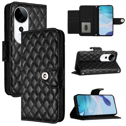 Rhombic Texture Flip Leather Phone Case with Lanyard, For vivo S20 Pro 5G, For vivo Y300 5G, For vivo S19 Pro, For vivo S19