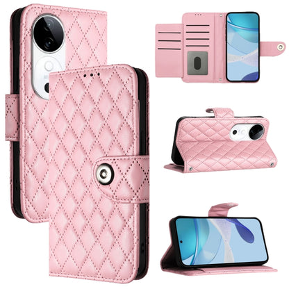 Rhombic Texture Flip Leather Phone Case with Lanyard, For vivo S20 Pro 5G, For vivo Y300 5G, For vivo S19 Pro, For vivo S19