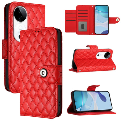 Rhombic Texture Flip Leather Phone Case with Lanyard, For vivo S20 Pro 5G, For vivo Y300 5G, For vivo S19 Pro, For vivo S19