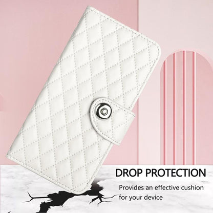 Rhombic Texture Flip Leather Phone Case with Lanyard, For vivo S30 Pro mini, For vivo S30, For vivo Y39 5G Global, For vivo V50 Lite 5G