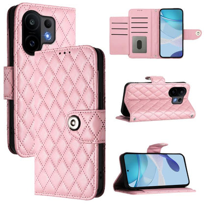 Rhombic Texture Flip Leather Phone Case with Lanyard, For vivo S30 Pro mini, For vivo S30, For vivo Y39 5G Global, For vivo V50 Lite 5G