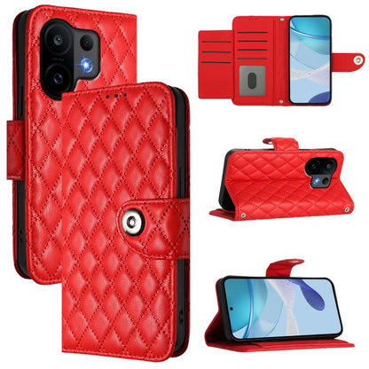 Rhombic Texture Flip Leather Phone Case with Lanyard, For vivo S30 Pro mini, For vivo S30, For vivo Y39 5G Global, For vivo V50 Lite 5G