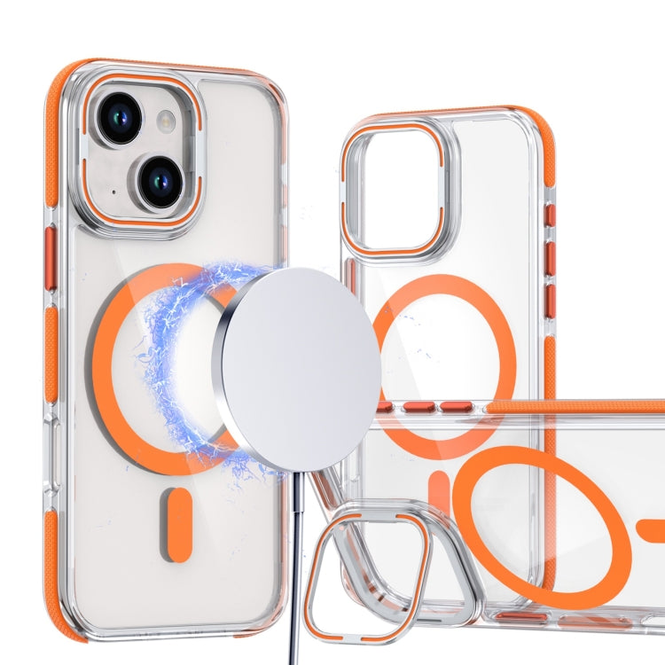 Dual-Color Clear Acrylic Hybrid TPU Lens Flip Holder MagSafe Phone Case, For iPhone 15 Plus, For iPhone 15, For iPhone 14 Plus Apple Accessories engdua4657 iPhone 15 Plus - APEXEL INDIA - Mobile Lens - Mobile Camera Lens - Cellphone Accessories - Phone Lens - Smartphone Lens