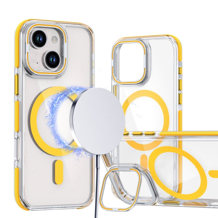 Dual-Color Clear Acrylic Hybrid TPU Lens Flip Holder MagSafe Phone Case, For iPhone 15 Plus, For iPhone 15, For iPhone 14 Plus Apple Accessories engdua4657 iPhone 15 Plus - APEXEL INDIA - Mobile Lens - Mobile Camera Lens - Cellphone Accessories - Phone Lens - Smartphone Lens