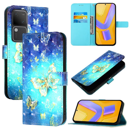 3D Painting Horizontal Flip Leather Phone Case, For vivo Y100 5G IDN / Y200e 5G Global, For vivo V30 5G Global / V30 Pro 5G Global, For vivo V29e / Y200 / V30 Lite 5G Global