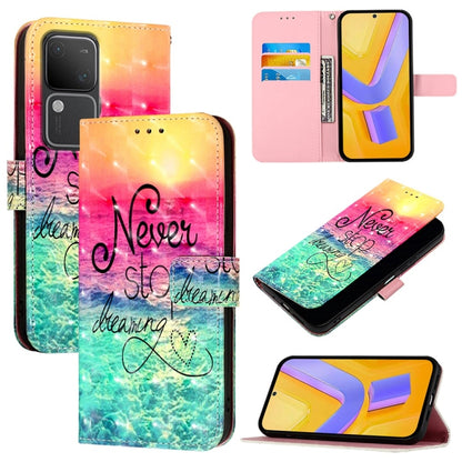 3D Painting Horizontal Flip Leather Phone Case, For vivo Y100 5G IDN / Y200e 5G Global, For vivo V30 5G Global / V30 Pro 5G Global, For vivo V29e / Y200 / V30 Lite 5G Global
