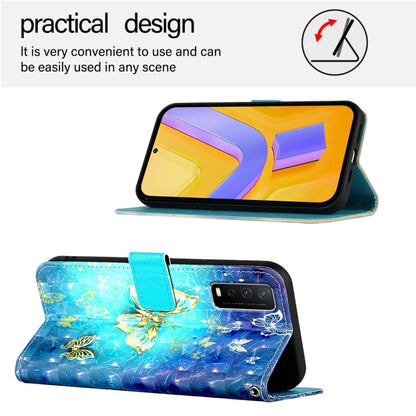 3D Painting Horizontal Flip Leather Phone Case, For vivo Y20 / Y20a / Y20g / Y20i / Y20s, For vivo Y70S, For vivo Y30 4G Global