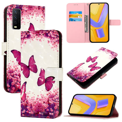 3D Painting Horizontal Flip Leather Phone Case, For vivo Y20 / Y20a / Y20g / Y20i / Y20s, For vivo Y70S, For vivo Y30 4G Global