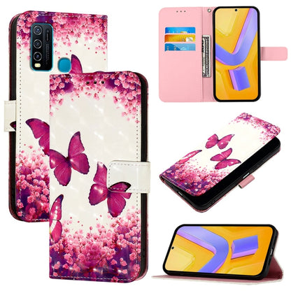 3D Painting Horizontal Flip Leather Phone Case, For vivo Y20 / Y20a / Y20g / Y20i / Y20s, For vivo Y70S, For vivo Y30 4G Global