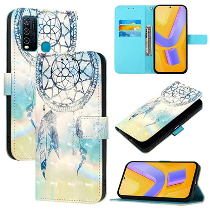 3D Painting Horizontal Flip Leather Phone Case, For vivo Y20 / Y20a / Y20g / Y20i / Y20s, For vivo Y70S, For vivo Y30 4G Global