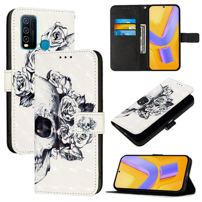 3D Painting Horizontal Flip Leather Phone Case, For vivo Y20 / Y20a / Y20g / Y20i / Y20s, For vivo Y70S, For vivo Y30 4G Global