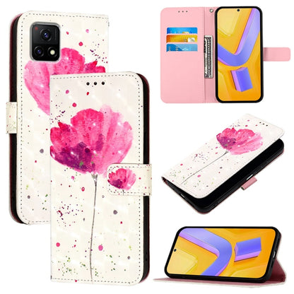 3D Painting Horizontal Flip Leather Phone Case, For vivo Y76 5G, For vivo Y51 2020 India / Y51a 2021 / Y53s 4G, For vivo Y52s / iQOO U3 / Y31s 5G