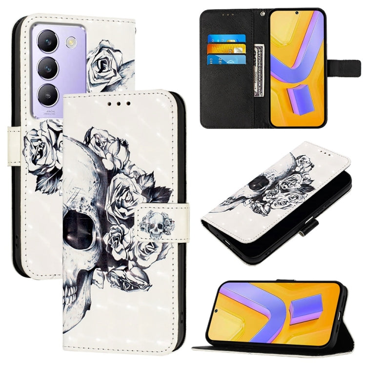 3D Painting Horizontal Flip Leather Phone Case, For vivo Y100 5G IDN / Y200e 5G Global, For vivo V30 5G Global / V30 Pro 5G Global, For vivo V29e / Y200 / V30 Lite 5G Global