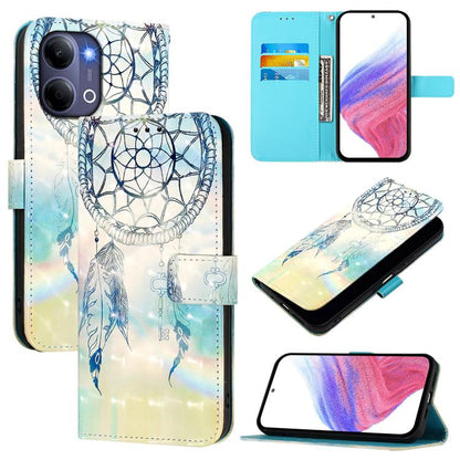3D Painting Horizontal Flip Leather Phone Case, For vivo X300 FE 5G Russia / Zeiss, For vivo X300s 5G, For vivo Y21 5G 2026 / Y05 4G