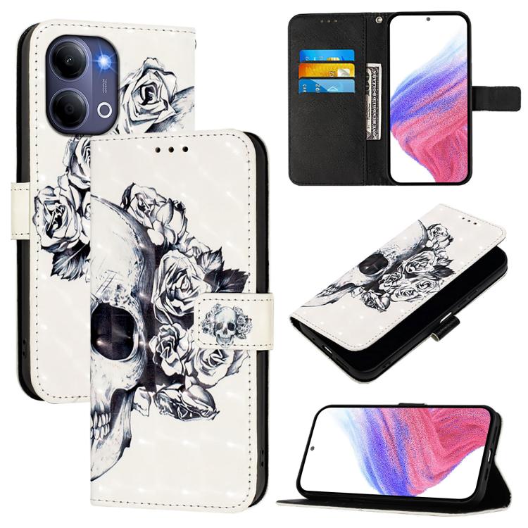 3D Painting Horizontal Flip Leather Phone Case, For vivo X300 FE 5G Russia / Zeiss, For vivo X300s 5G, For vivo Y21 5G 2026 / Y05 4G