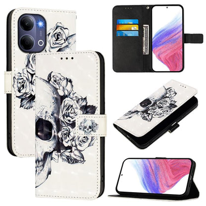 3D Painting Horizontal Flip Leather Phone Case, For vivo X300 FE 5G Russia / Zeiss, For vivo X300s 5G, For vivo Y21 5G 2026 / Y05 4G