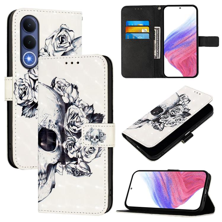3D Painting Horizontal Flip Leather Phone Case, For vivo V70 FE 5G, For vivo X300 Ultra 5G, For vivo X300 Pro