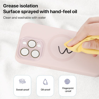 Liquid Silicone MagSafe Full Coverage Phone Case with Lens Film, For iPhone 16 Pro Max, For iPhone 16 Pro, For iPhone 16, For iPhone 15 Pro Max Apple Accessories engliq4647 iPhone 16 Pro Max - APEXEL INDIA - Mobile Lens - Mobile Camera Lens - Cellphone Accessories - Phone Lens - Smartphone Lens