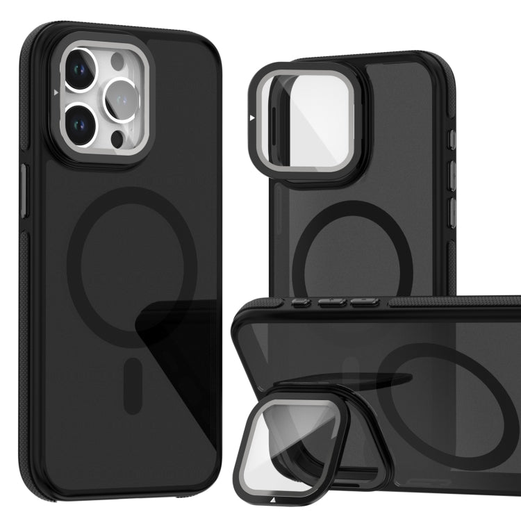 Magsafe Dual-Color Skin Feel Lens Film Phone Case with Lens Fold Holder, For iPhone 16 Pro Max, For iPhone 16 Pro, For iPhone 16 Plus, For iPhone 16 Apple Accessories engmag4673 iPhone 16 Pro Max - APEXEL INDIA - Mobile Lens - Mobile Camera Lens - Cellphone Accessories - Phone Lens - Smartphone Lens