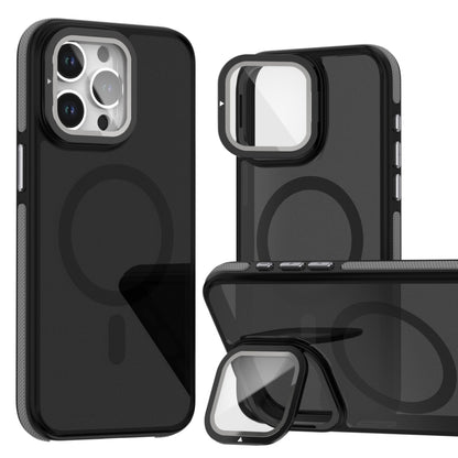 Magsafe Dual-Color Skin Feel Lens Film Phone Case with Lens Fold Holder, For iPhone 16 Pro Max, For iPhone 16 Pro, For iPhone 16 Plus, For iPhone 16 Apple Accessories engmag4673 iPhone 16 Pro Max - APEXEL INDIA - Mobile Lens - Mobile Camera Lens - Cellphone Accessories - Phone Lens - Smartphone Lens