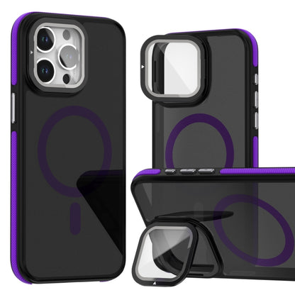 Magsafe Dual-Color Skin Feel Lens Film Phone Case with Lens Fold Holder, For iPhone 16 Pro Max, For iPhone 16 Pro, For iPhone 16 Plus, For iPhone 16 Apple Accessories engmag4673 iPhone 16 Pro Max - APEXEL INDIA - Mobile Lens - Mobile Camera Lens - Cellphone Accessories - Phone Lens - Smartphone Lens
