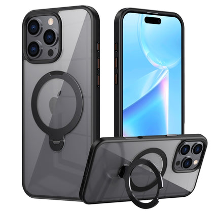 Transparent MagSafe Magnetic Rotating Ring Holder Phone Case, For iPhone 16 Pro Max, For iPhone 16 Pro, For iPhone 16 Plus, For iPhone 16, For iPhone 15 Pro Max, For iPhone 15 Pro Apple Accessories engtra4662 iPhone 16 Pro Max - APEXEL INDIA - Mobile Lens - Mobile Camera Lens - Cellphone Accessories - Phone Lens - Smartphone Lens